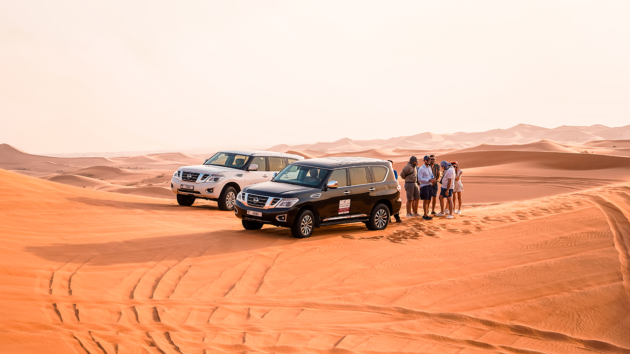 Private Evening Desert Safari, Camel Ride, Sandboarding, BBQ Dinner