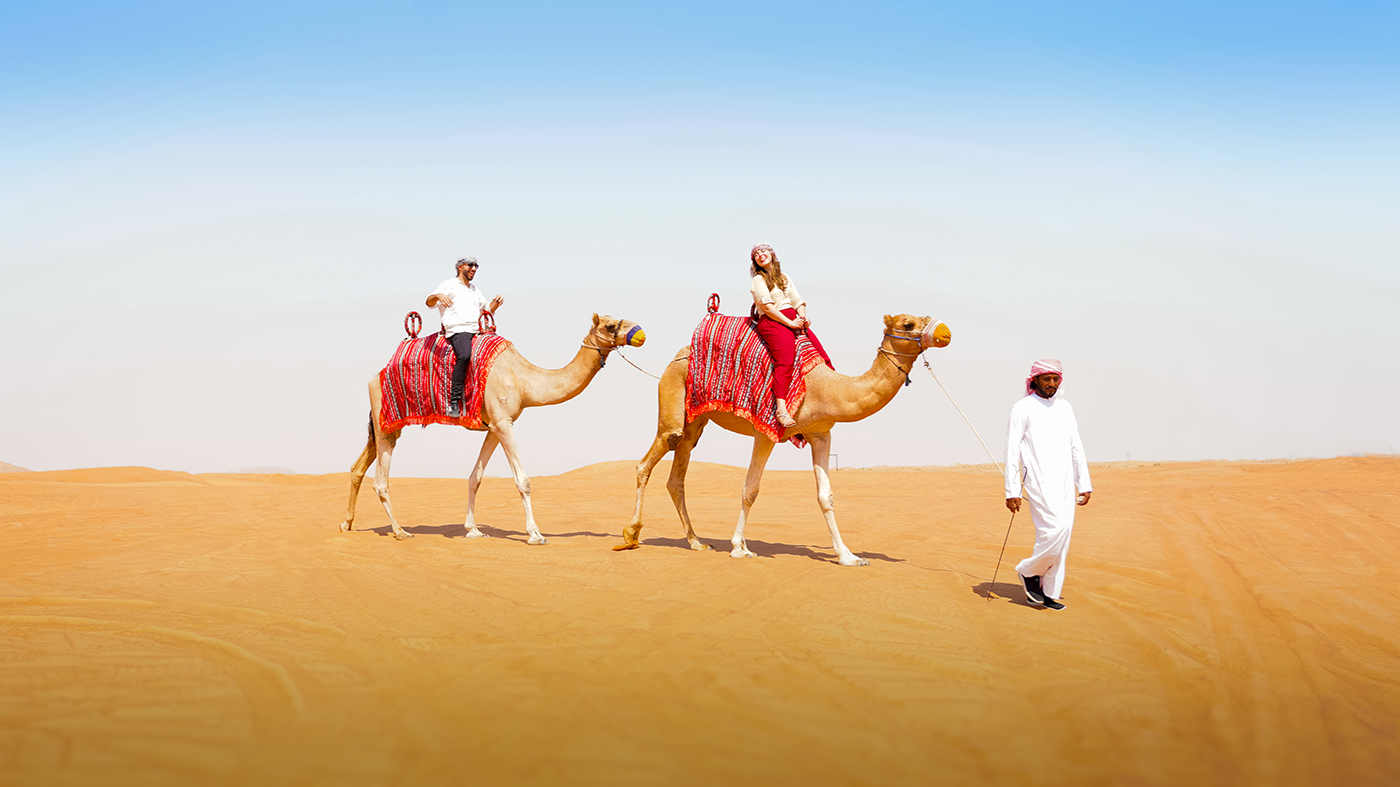 Dubai: Morning Desert Safari, Sandboarding, Camel Ride